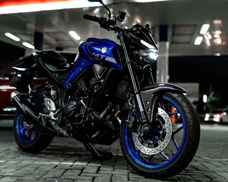 Yamaha MT25 Blue for rent in Bali