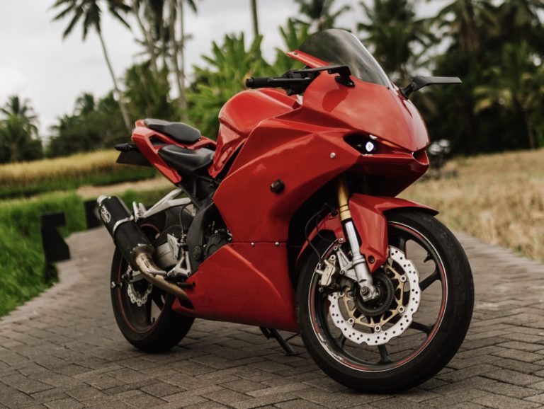 Honda CBR 250RR forced “Diablo” for rent in Bali