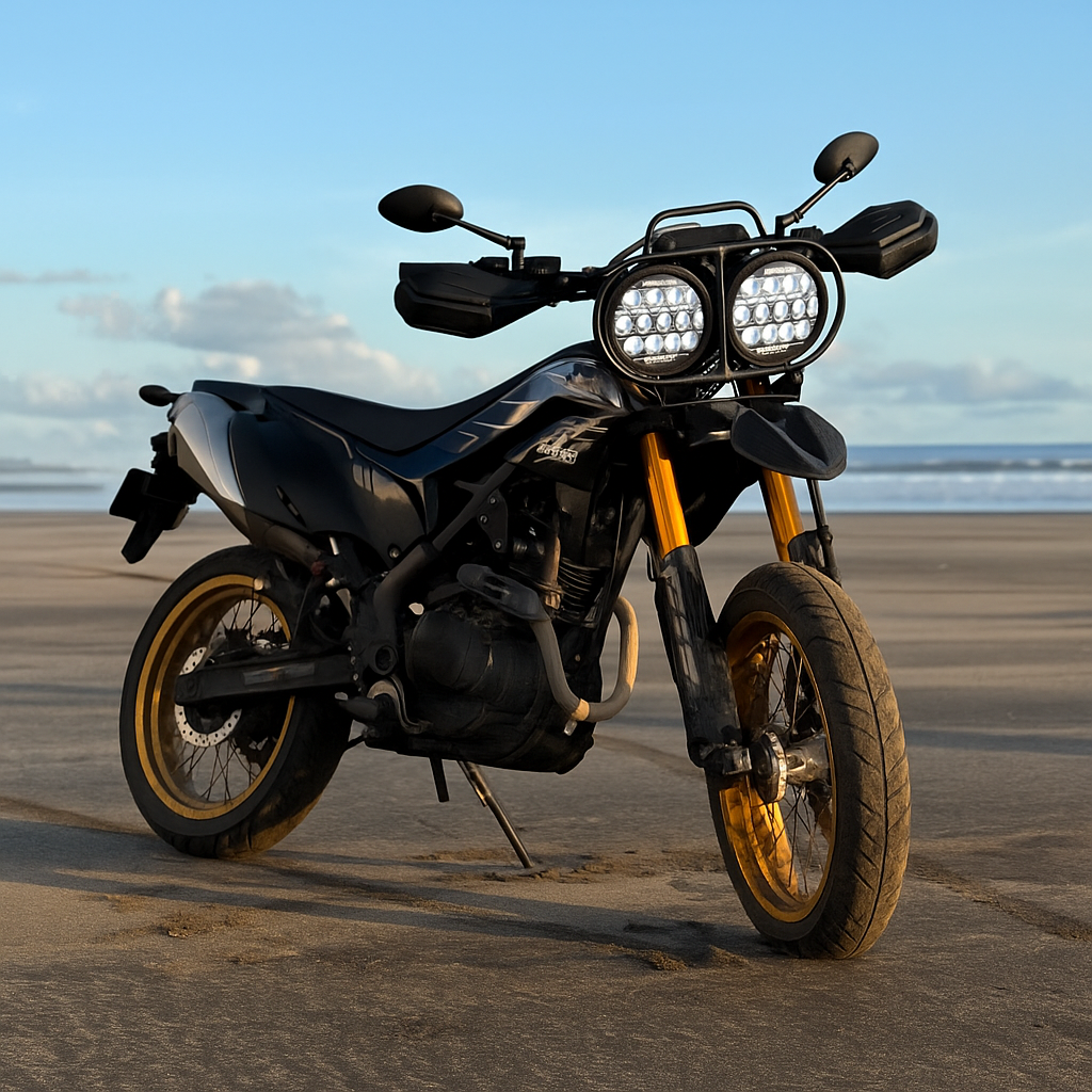 Dirt Bike Tour to Black Beach ( Private ) — rent in Bali