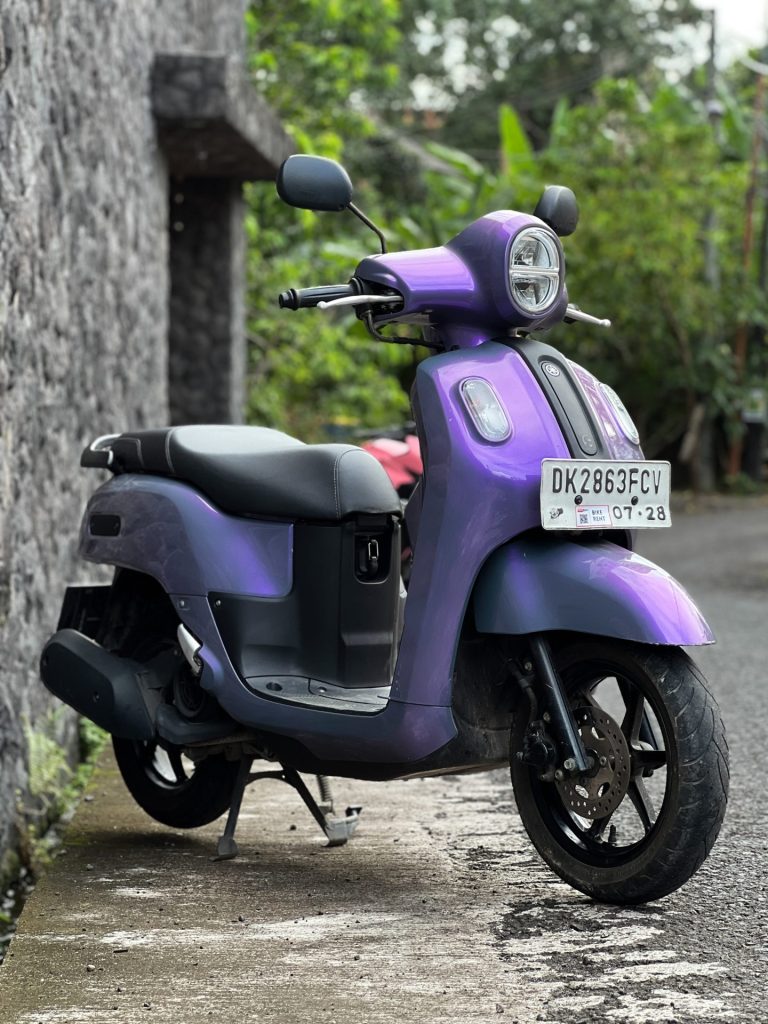 Yamaha Fazzio custom for rent in Bali