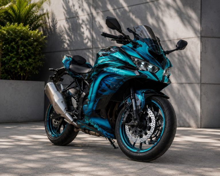 Kawasaki Ninja ZX25RR ABS Crypto for rent in Bali